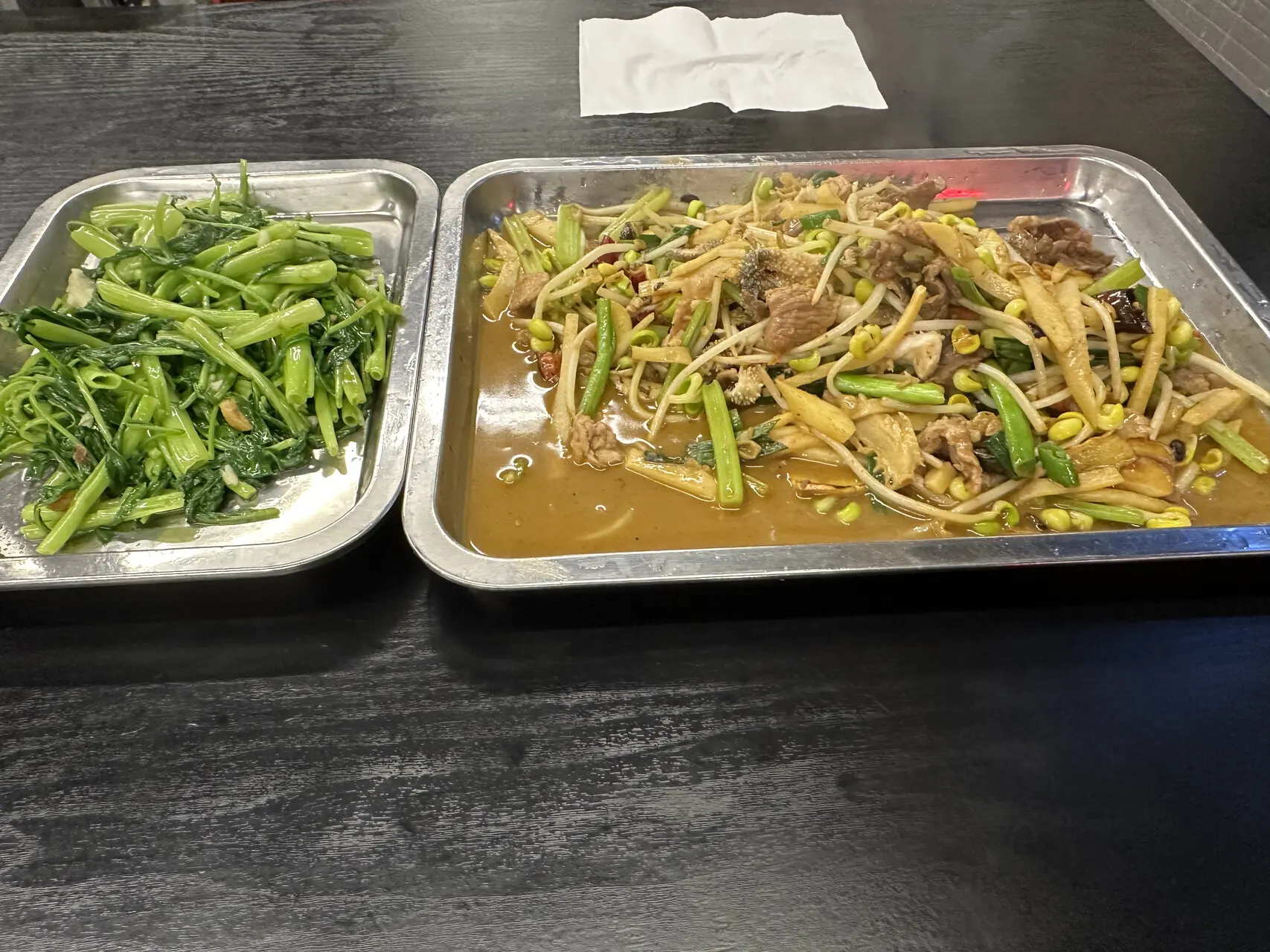 老朋友聚餐——爆炒生料