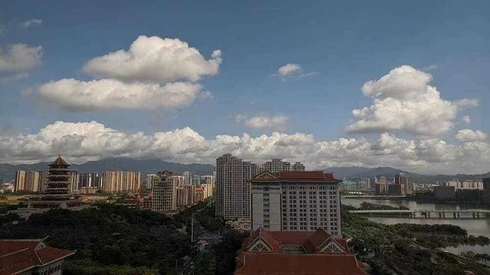 外面的天气